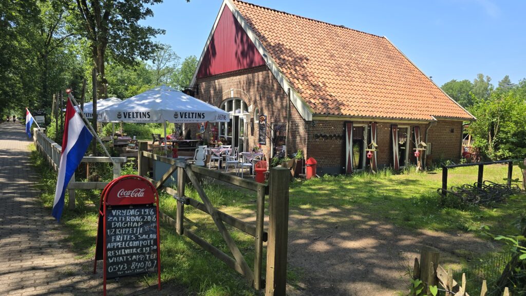 Bistro en terras Jeanne la Rouge Winterswijk